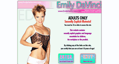 Desktop Screenshot of emilydavincixxx.com